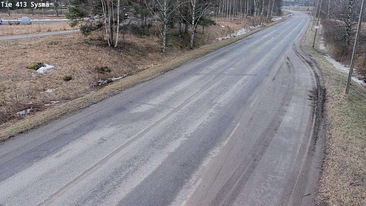 Weather Camera Image Road 413 Sysmä, Sysmä, Päijät-Häme
