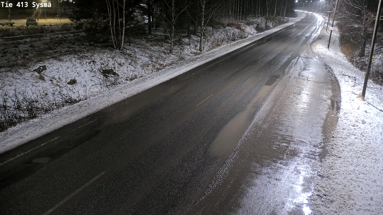 Weather Camera Image Väg 413 Sysmä, Sysmä, Päijät-Häme