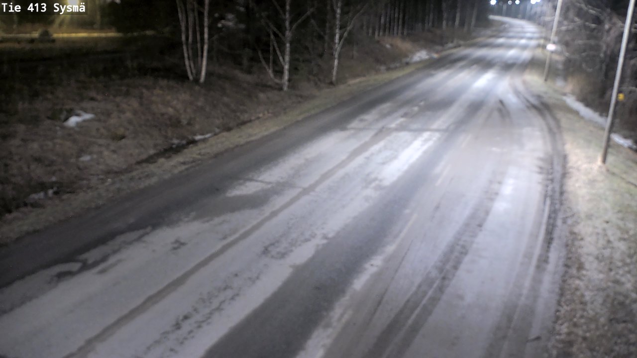 Weather Camera Image Road 413 Sysmä, Sysmä, Päijät-Häme