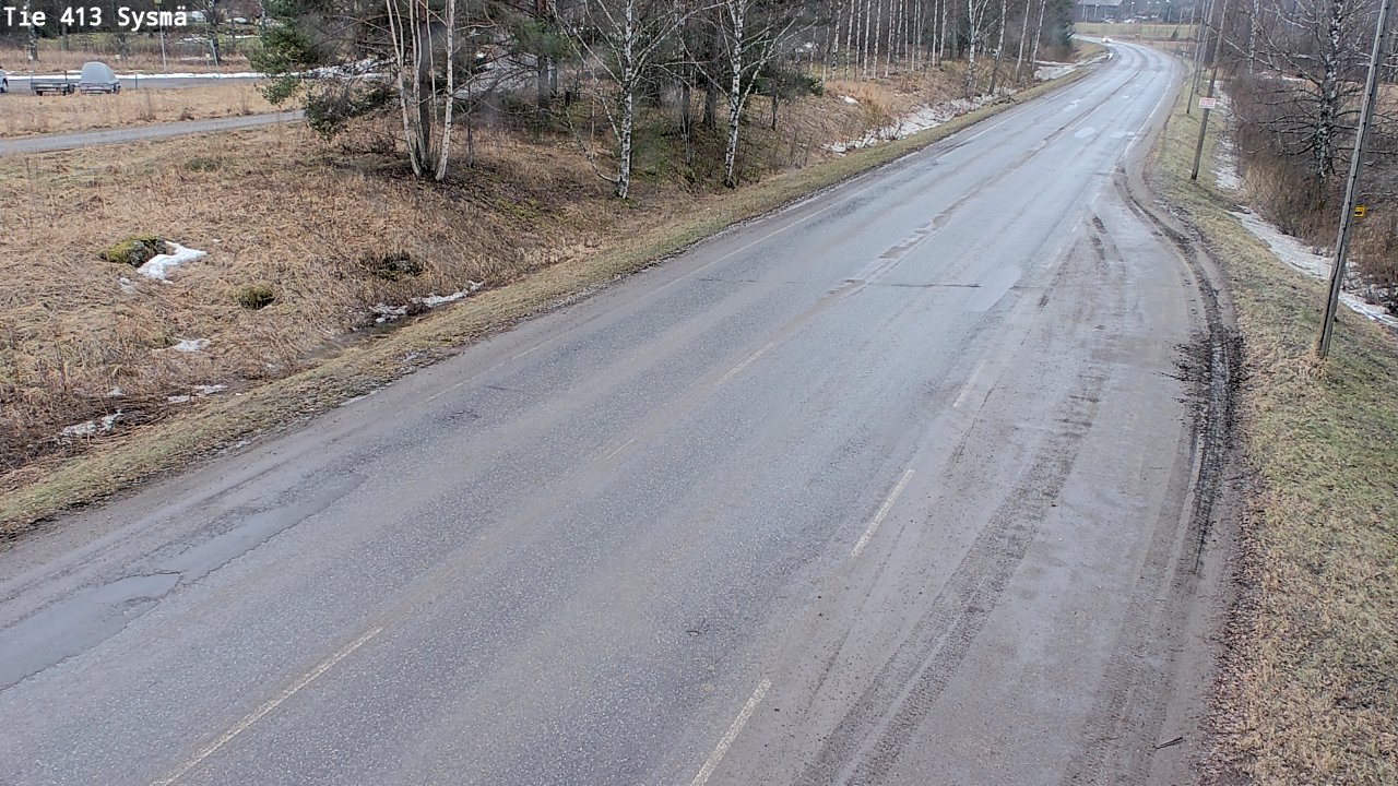 Weather Camera Image Road 413 Sysmä, Sysmä, Päijät-Häme