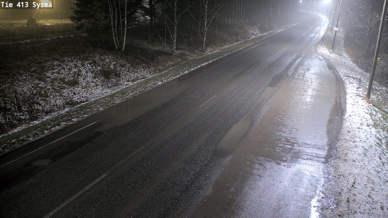 Weather Camera Image Väg 413 Sysmä, Sysmä, Päijät-Häme
