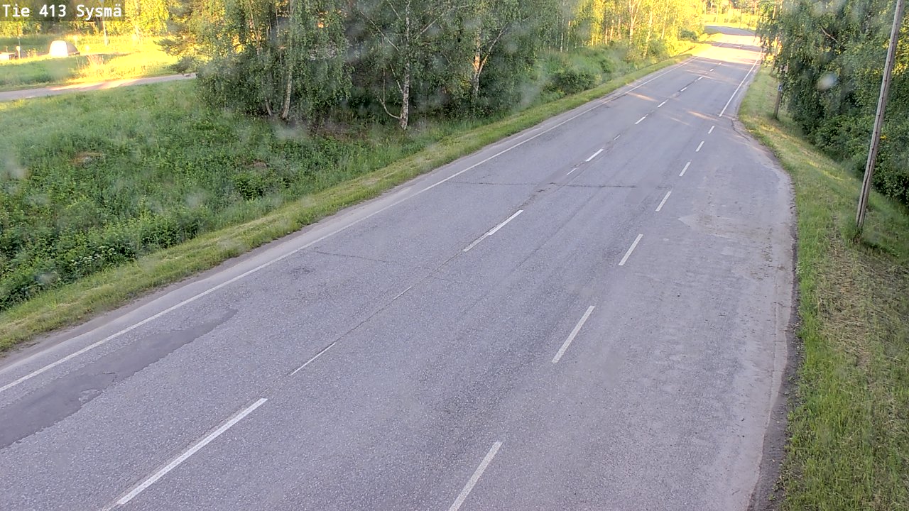 Weather Camera Image Väg 413 Sysmä, Sysmä, Päijät-Häme