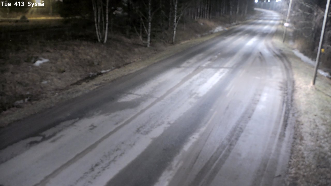 Weather Camera Image Road 413 Sysmä, Sysmä, Päijät-Häme