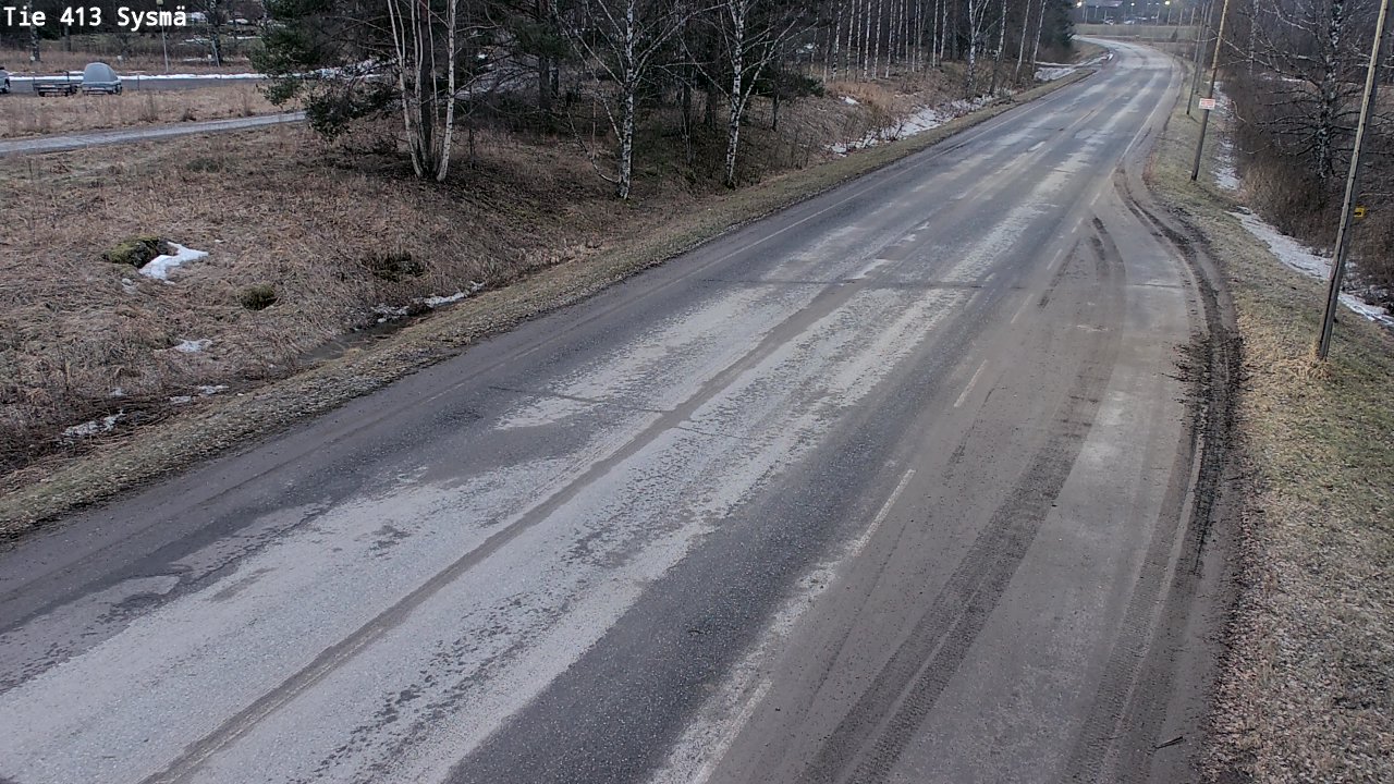 Weather Camera Image Road 413 Sysmä, Sysmä, Päijät-Häme