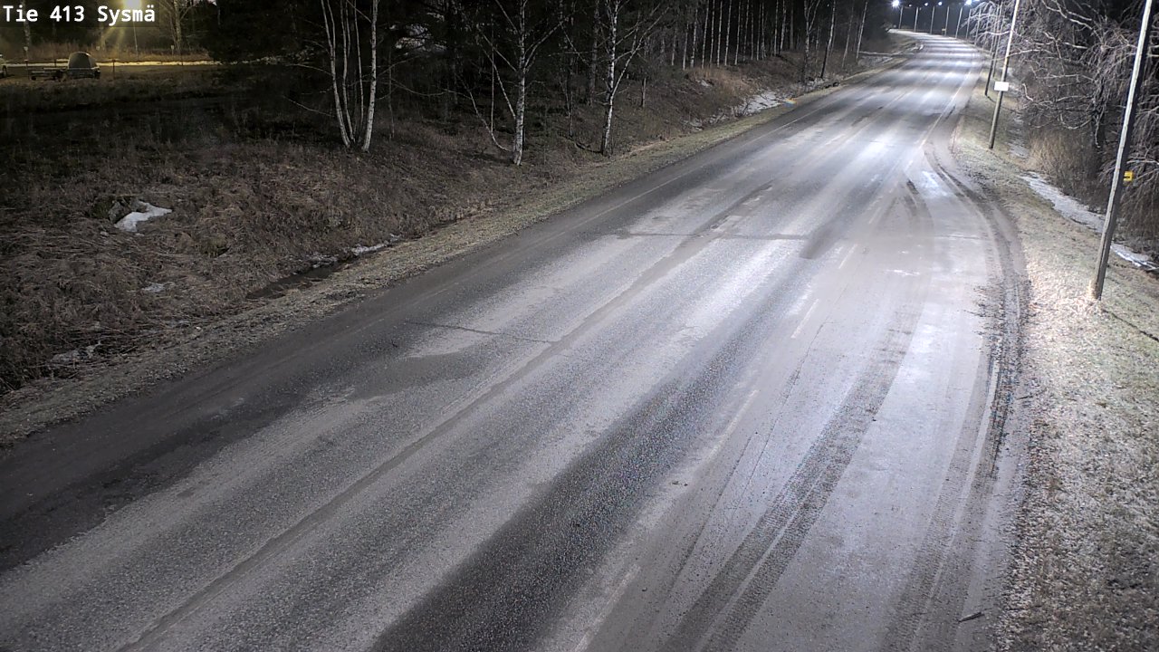Weather Camera Image Road 413 Sysmä, Sysmä, Päijät-Häme