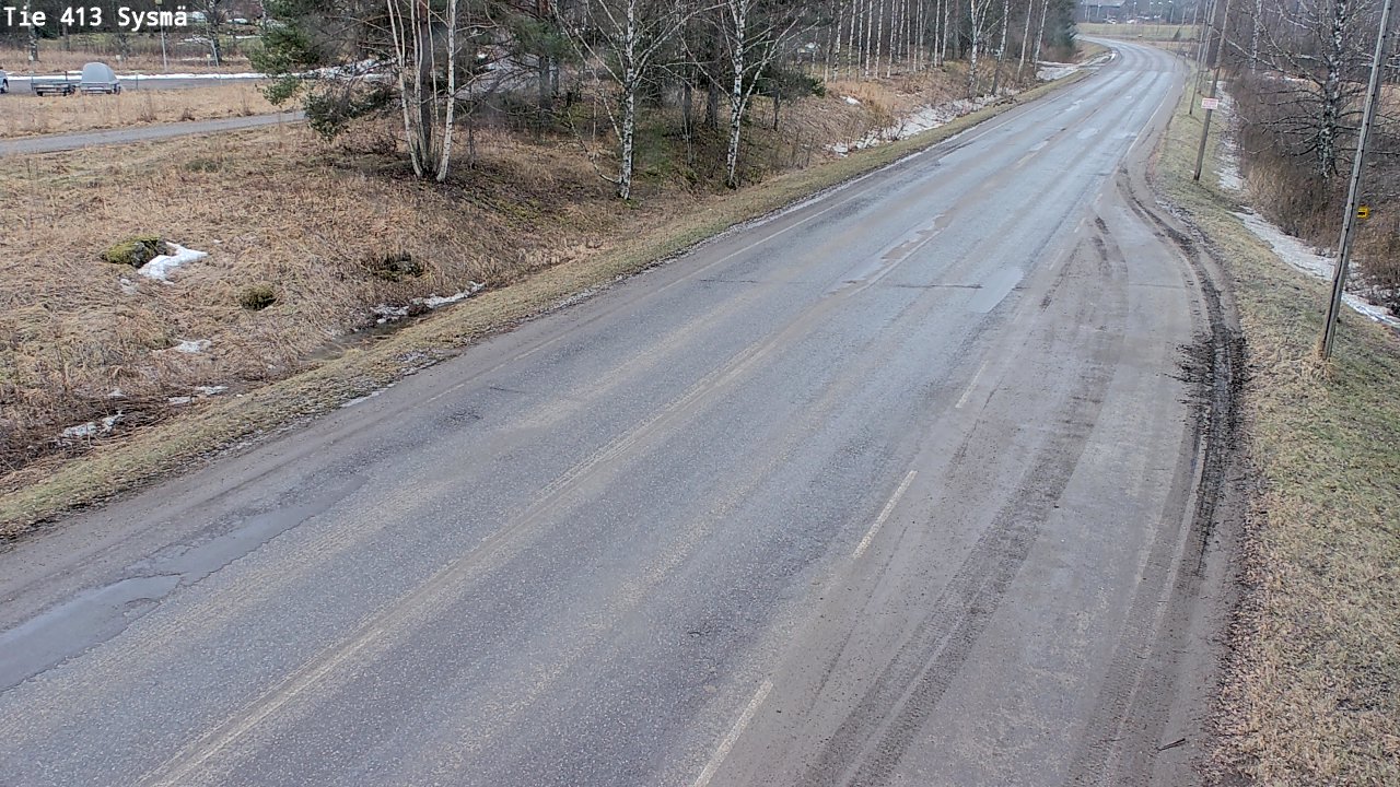 Weather Camera Image Road 413 Sysmä, Sysmä, Päijät-Häme