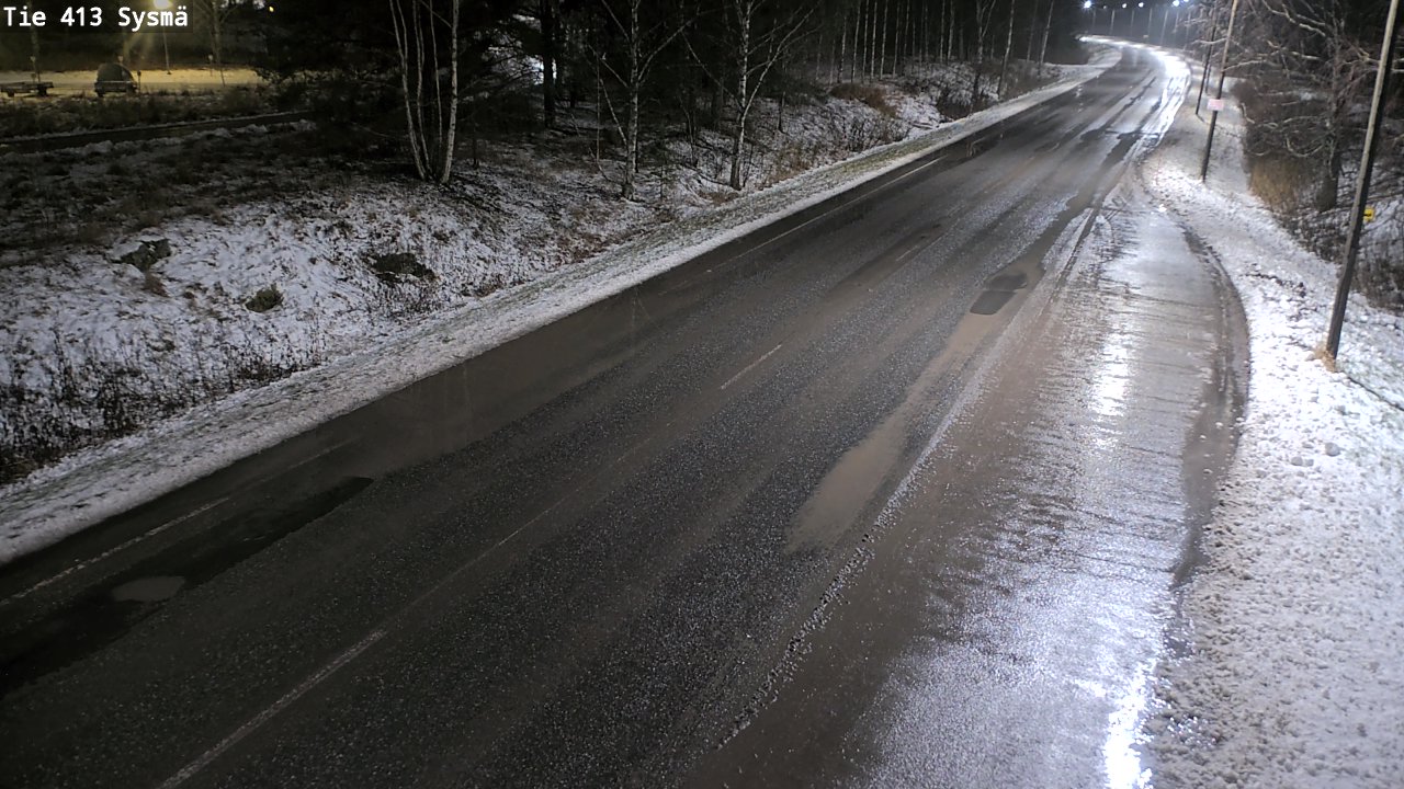 Weather Camera Image Väg 413 Sysmä, Sysmä, Päijät-Häme