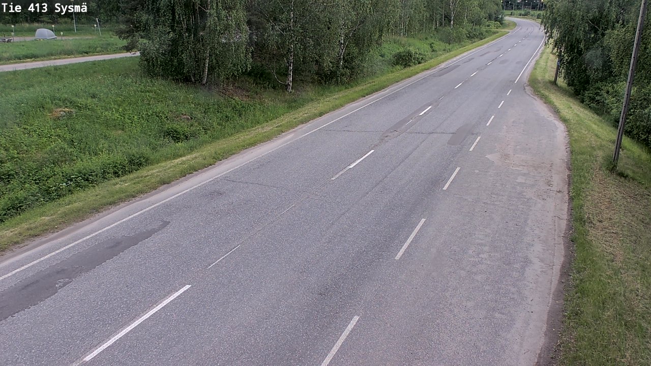 Weather Camera Image Väg 413 Sysmä, Sysmä, Päijät-Häme