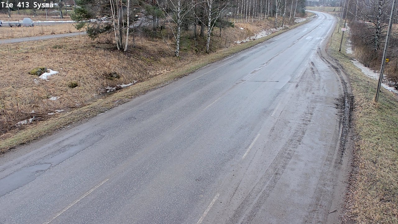 Weather Camera Image Road 413 Sysmä, Sysmä, Päijät-Häme