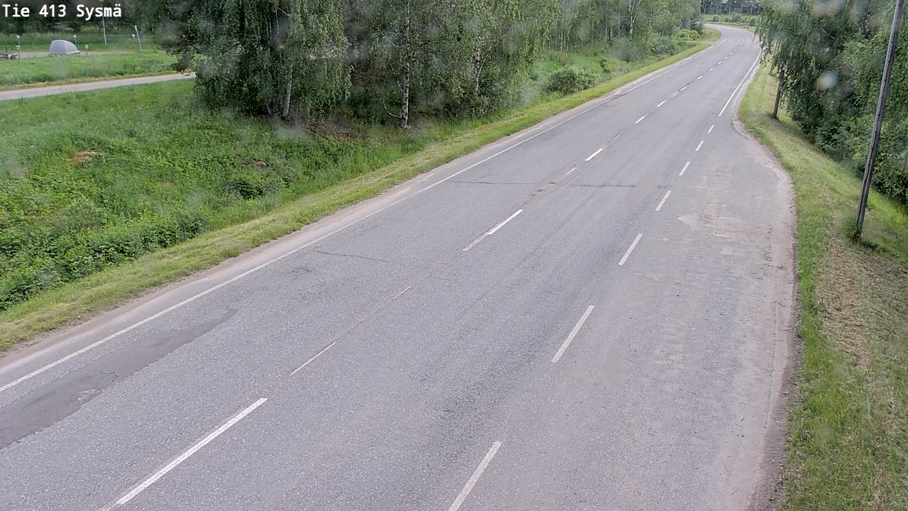 Weather Camera Image Väg 413 Sysmä, Sysmä, Päijät-Häme