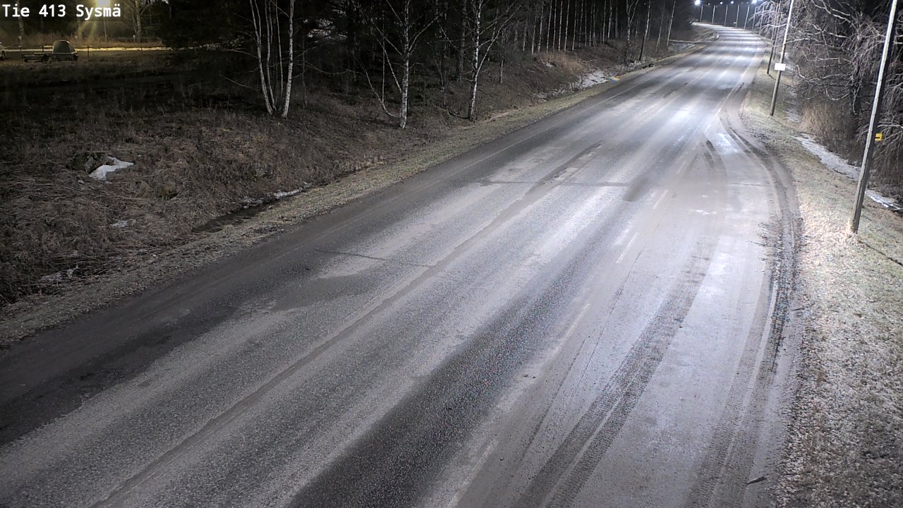 Weather Camera Image Road 413 Sysmä, Sysmä, Päijät-Häme
