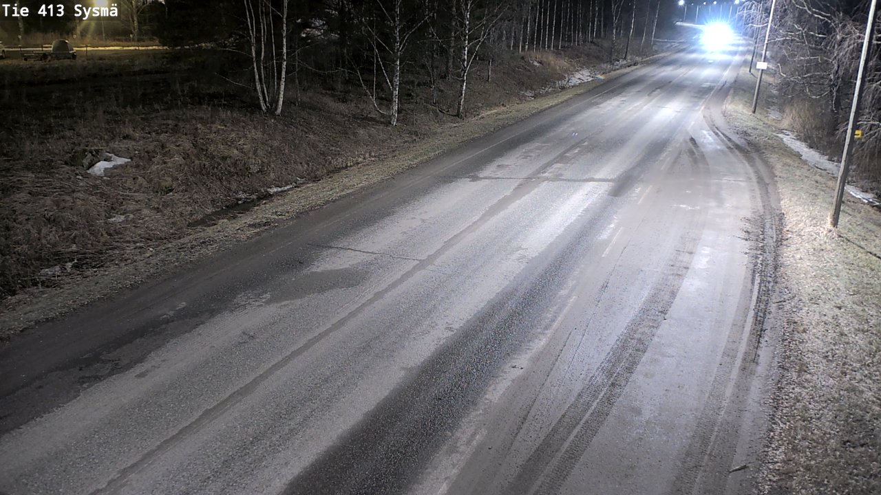 Weather Camera Image Road 413 Sysmä, Sysmä, Päijät-Häme