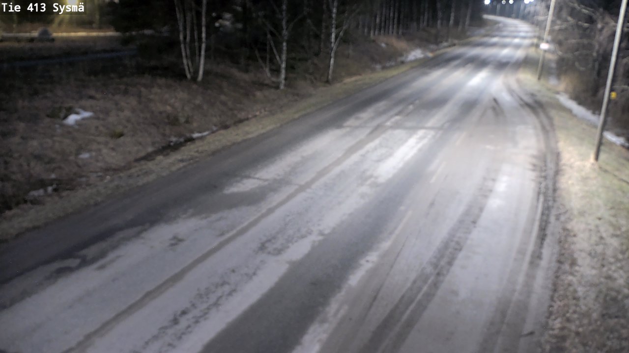 Weather Camera Image Road 413 Sysmä, Sysmä, Päijät-Häme