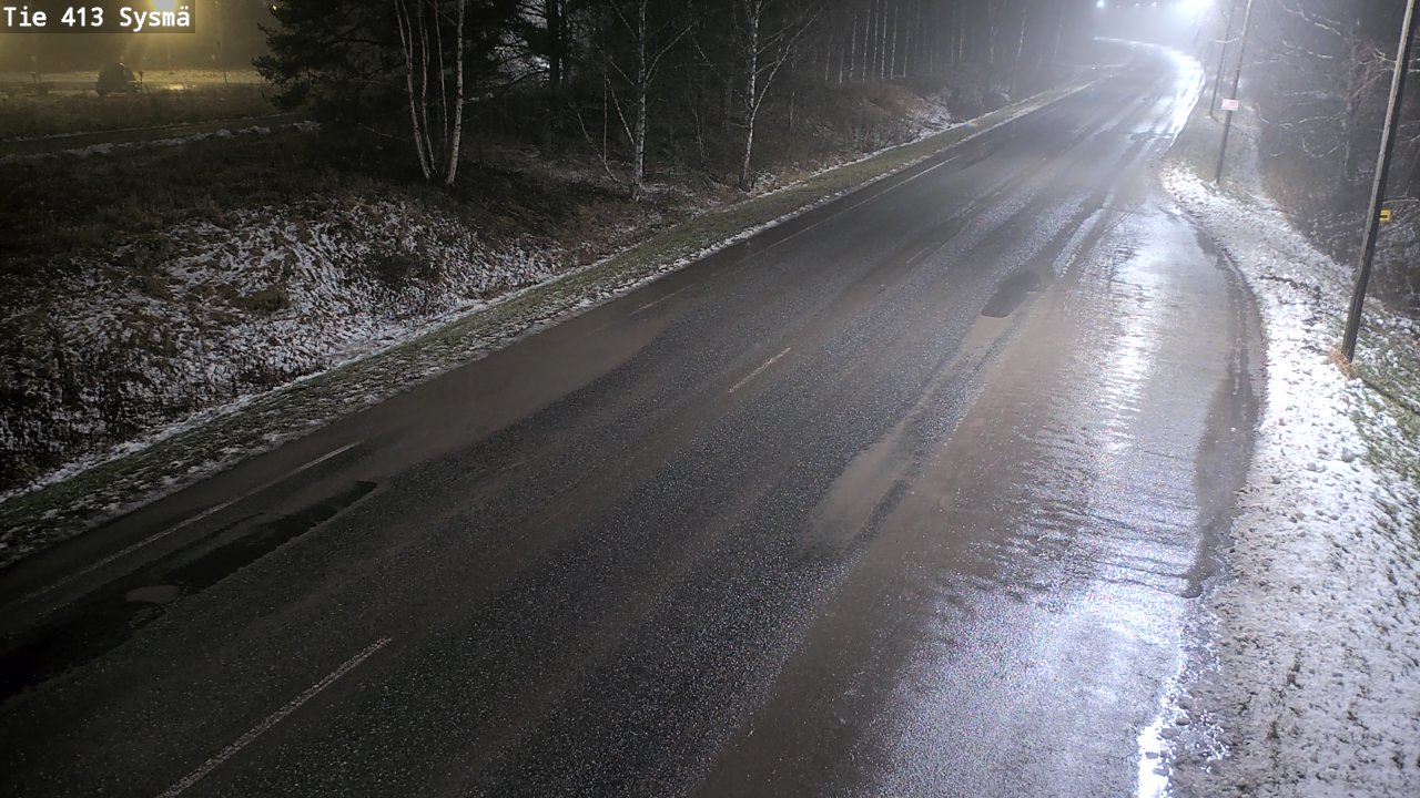 Weather Camera Image Väg 413 Sysmä, Sysmä, Päijät-Häme