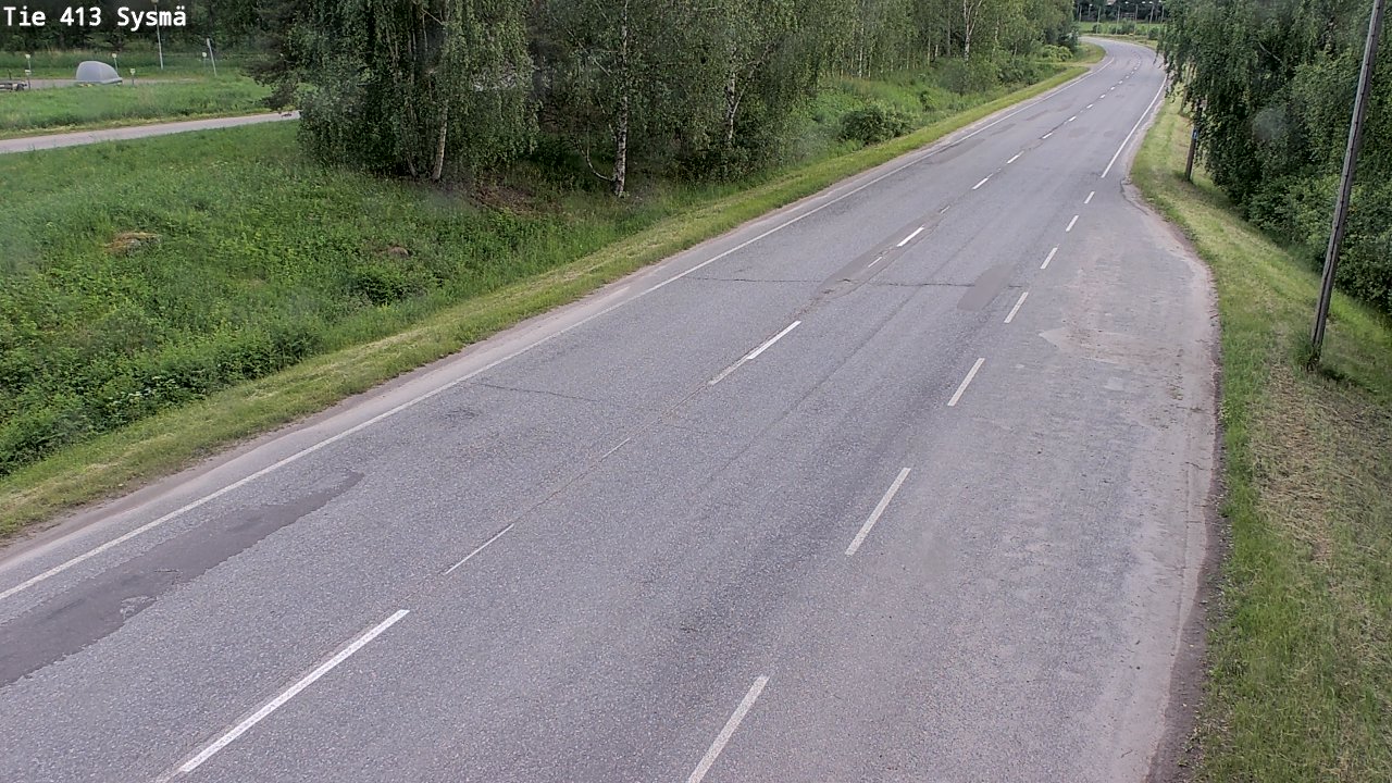 Weather Camera Image Väg 413 Sysmä, Sysmä, Päijät-Häme