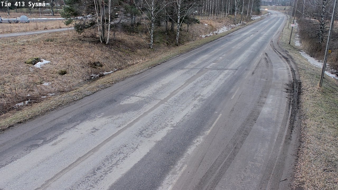 Weather Camera Image Road 413 Sysmä, Sysmä, Päijät-Häme