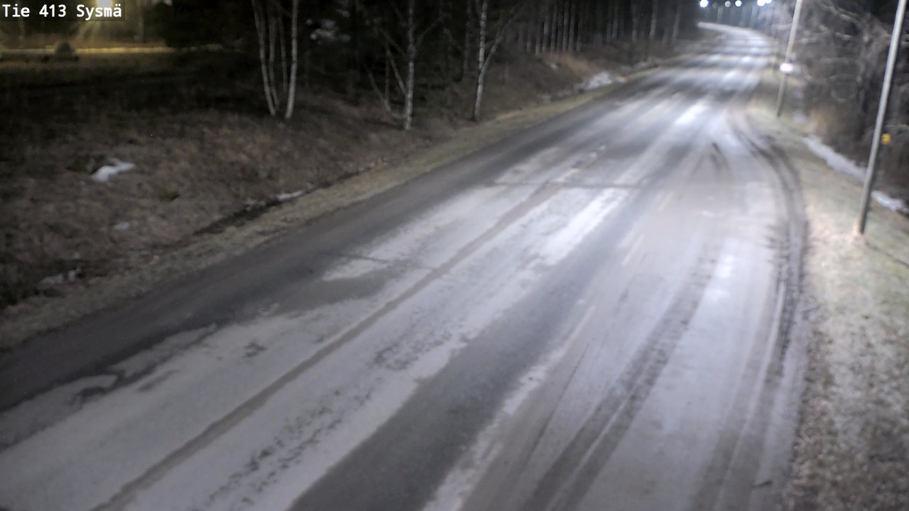 Weather Camera Image Road 413 Sysmä, Sysmä, Päijät-Häme