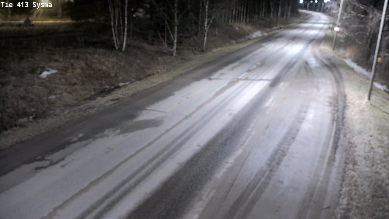 Weather Camera Image Road 413 Sysmä, Sysmä, Päijät-Häme
