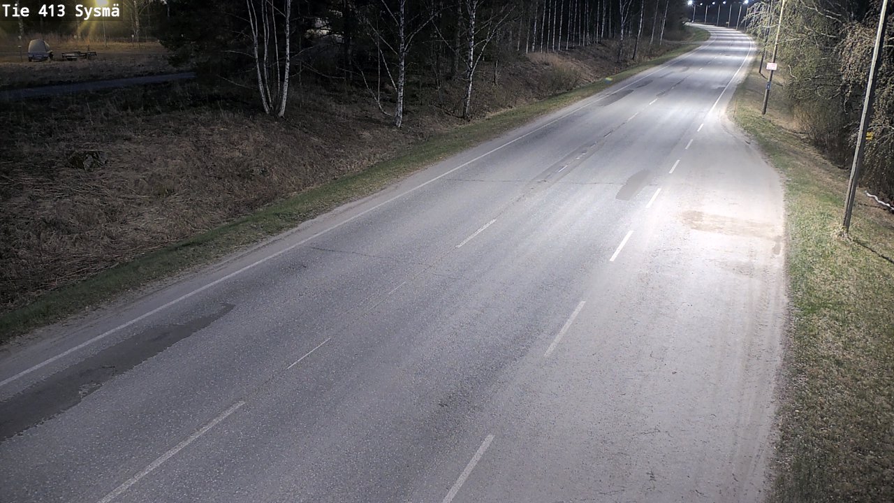 Weather Camera Image Road 413 Sysmä, Sysmä, Päijät-Häme