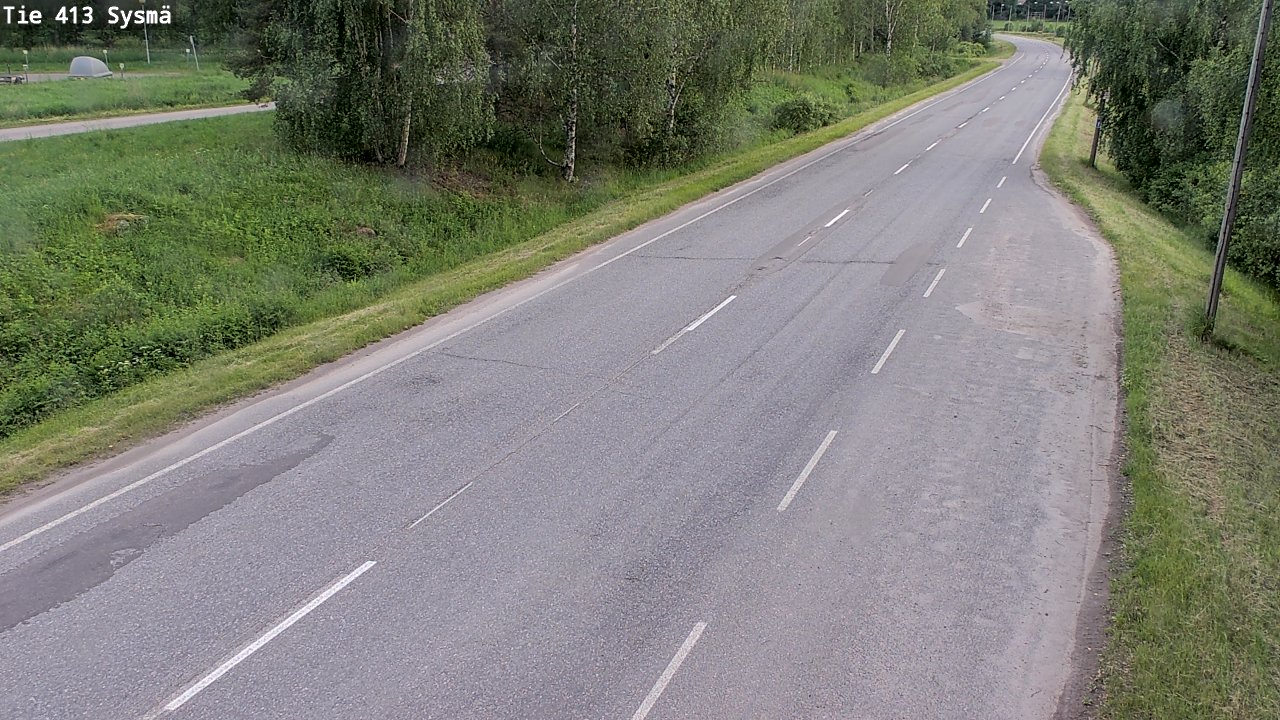 Weather Camera Image Väg 413 Sysmä, Sysmä, Päijät-Häme