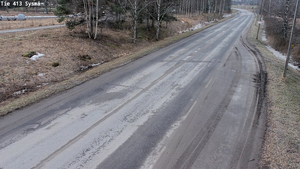 Weather Camera Image Road 413 Sysmä, Sysmä, Päijät-Häme