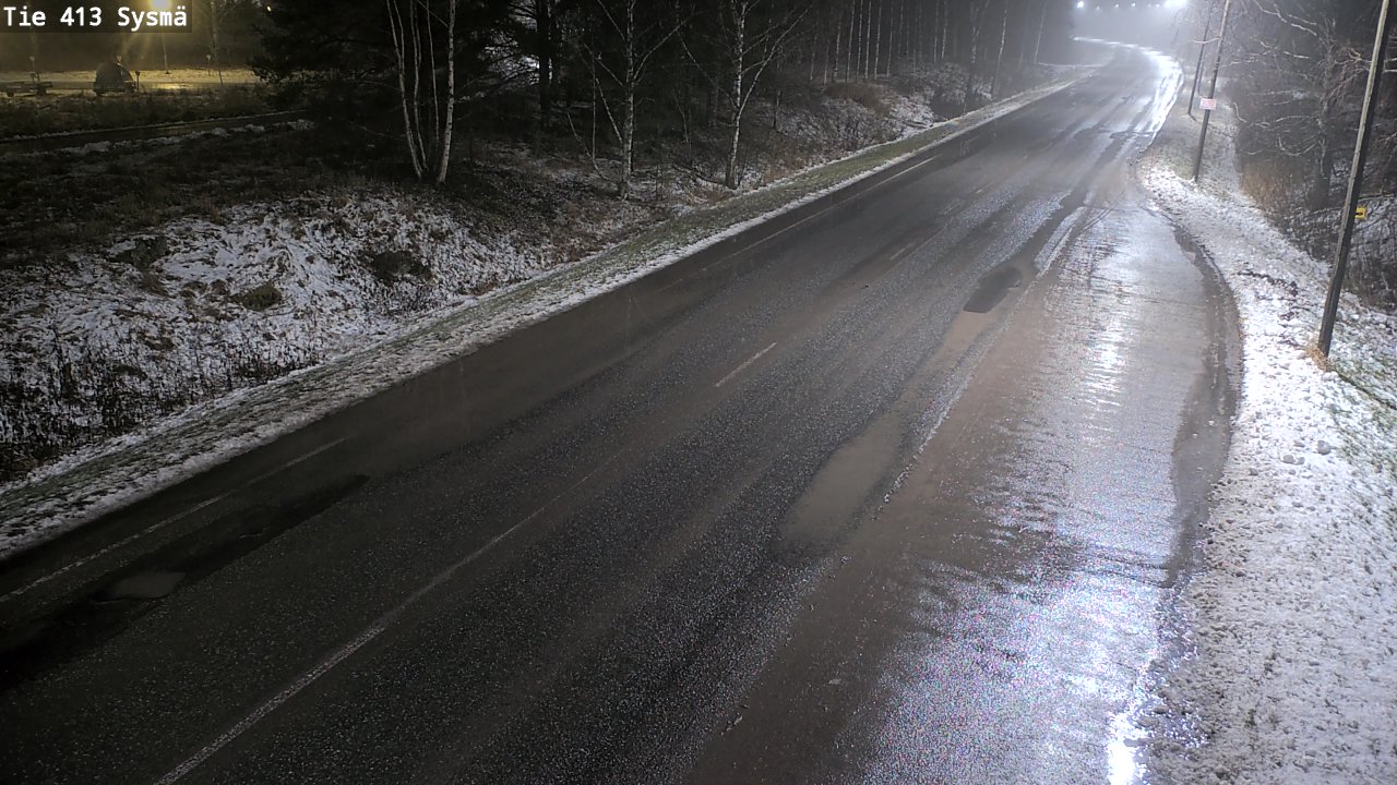 Weather Camera Image Väg 413 Sysmä, Sysmä, Päijät-Häme
