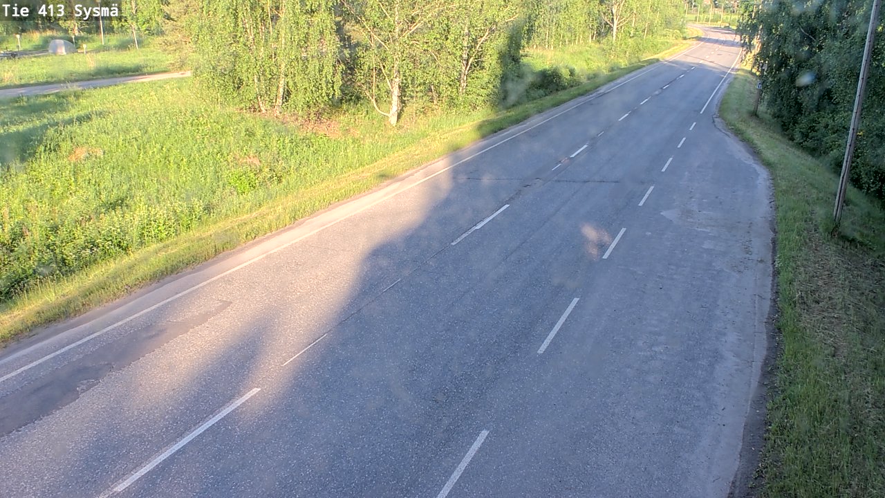 Weather Camera Image Väg 413 Sysmä, Sysmä, Päijät-Häme