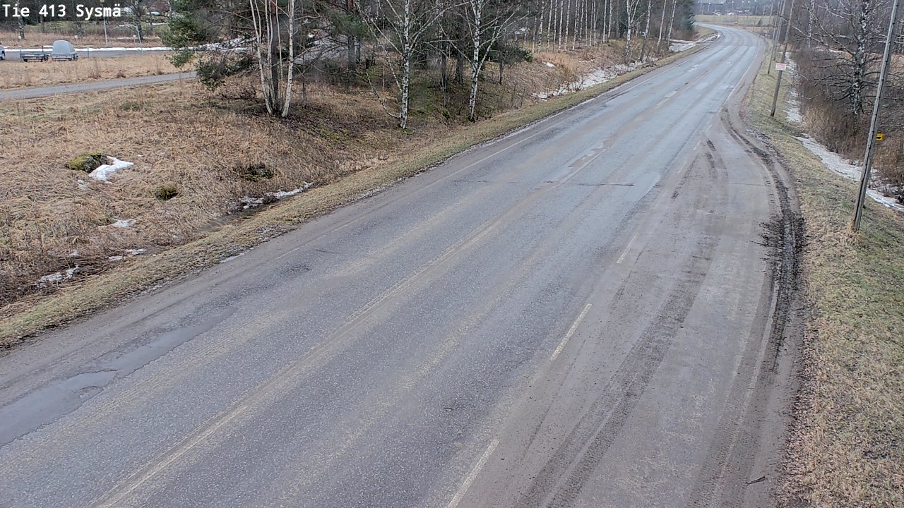 Weather Camera Image Road 413 Sysmä, Sysmä, Päijät-Häme