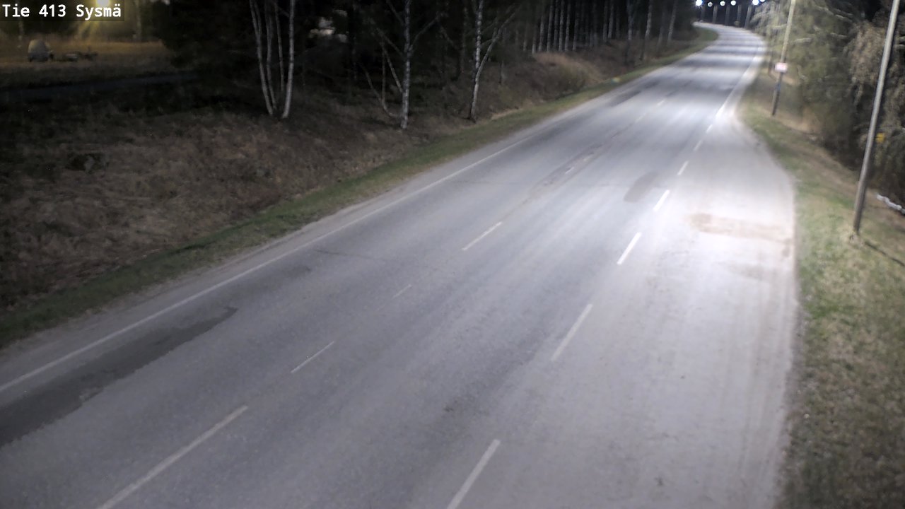 Weather Camera Image Road 413 Sysmä, Sysmä, Päijät-Häme