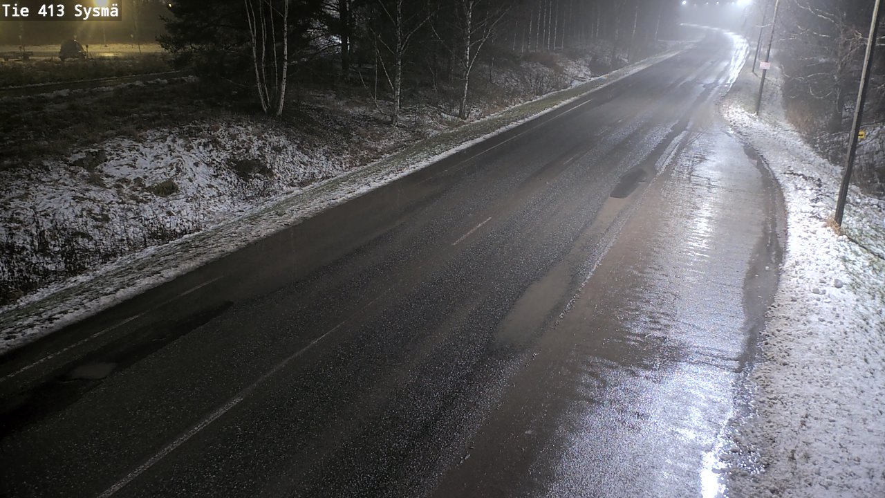 Weather Camera Image Väg 413 Sysmä, Sysmä, Päijät-Häme
