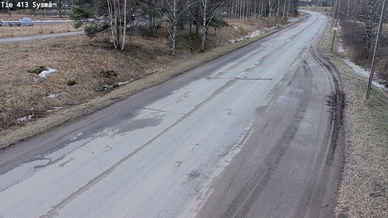 Weather Camera Image Road 413 Sysmä, Sysmä, Päijät-Häme