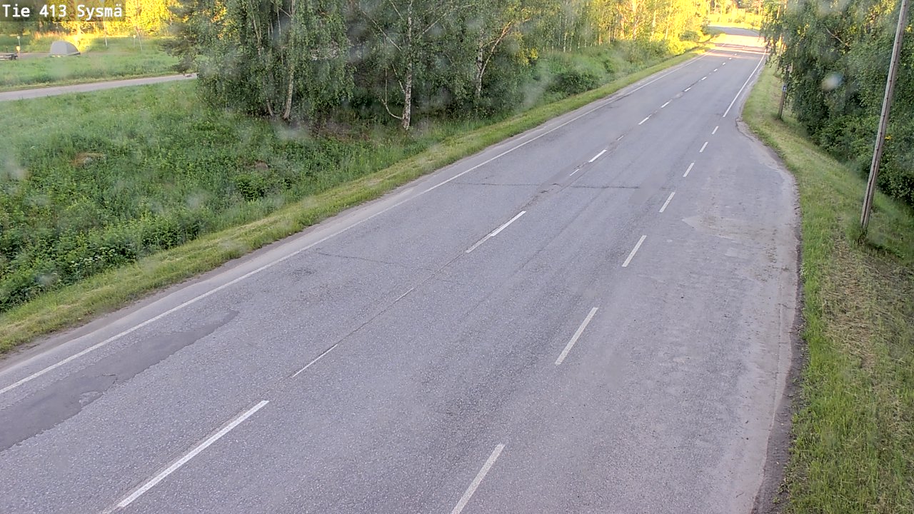 Weather Camera Image Väg 413 Sysmä, Sysmä, Päijät-Häme