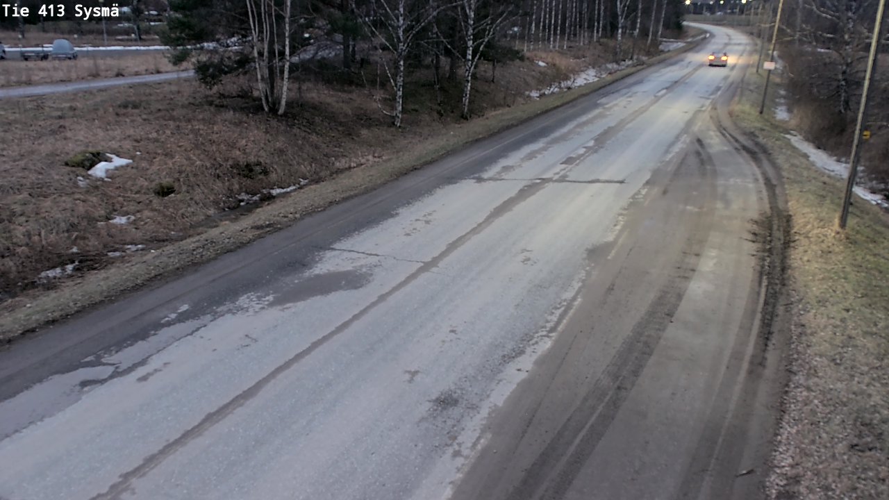 Weather Camera Image Road 413 Sysmä, Sysmä, Päijät-Häme