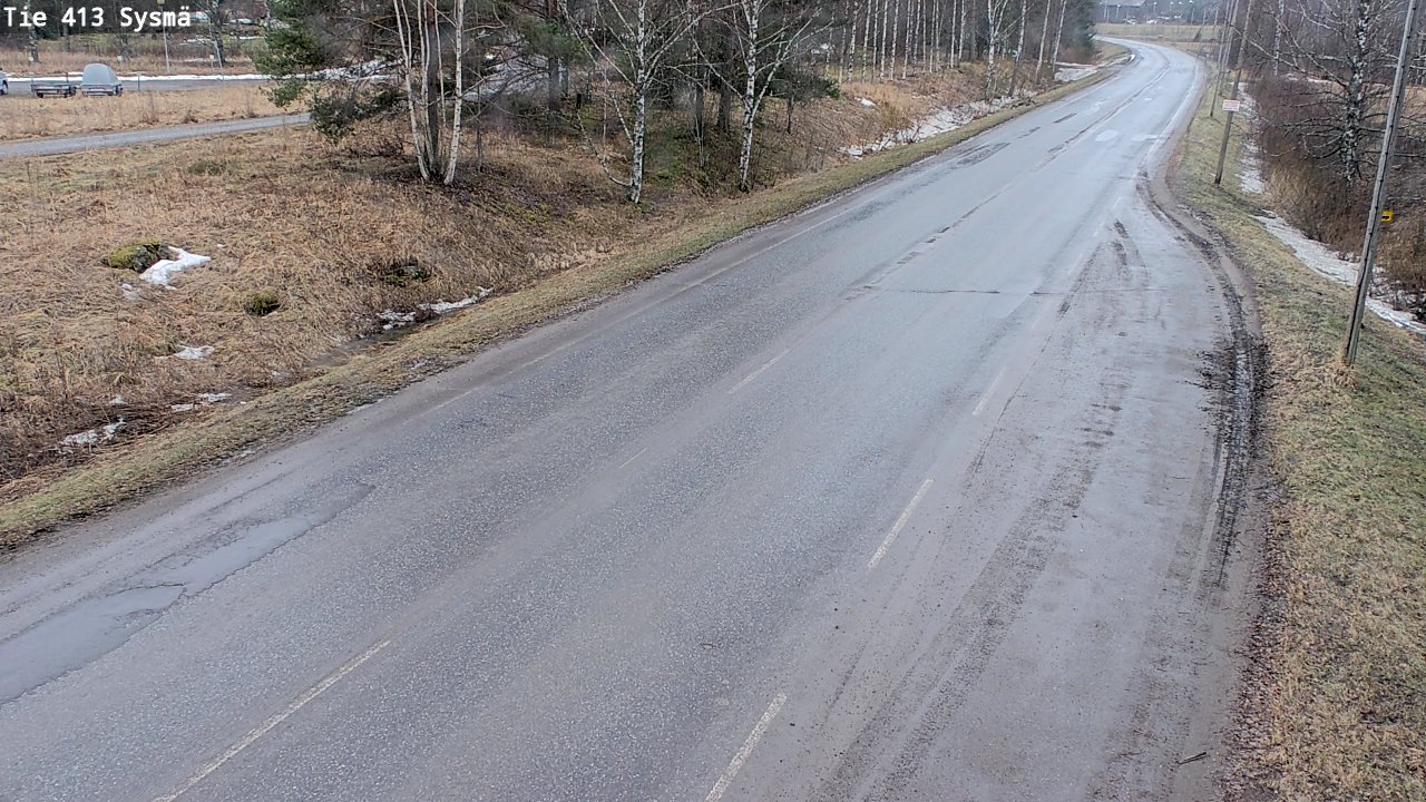 Weather Camera Image Road 413 Sysmä, Sysmä, Päijät-Häme