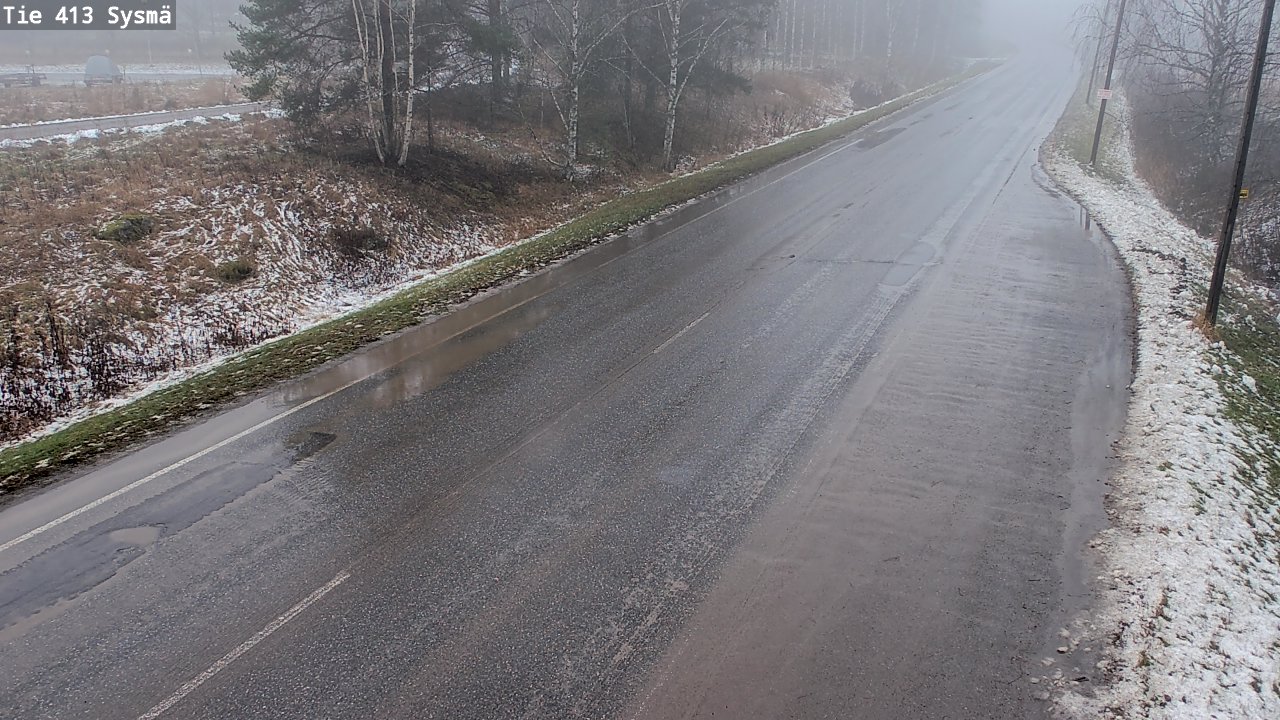 Weather Camera Image Väg 413 Sysmä, Sysmä, Päijät-Häme