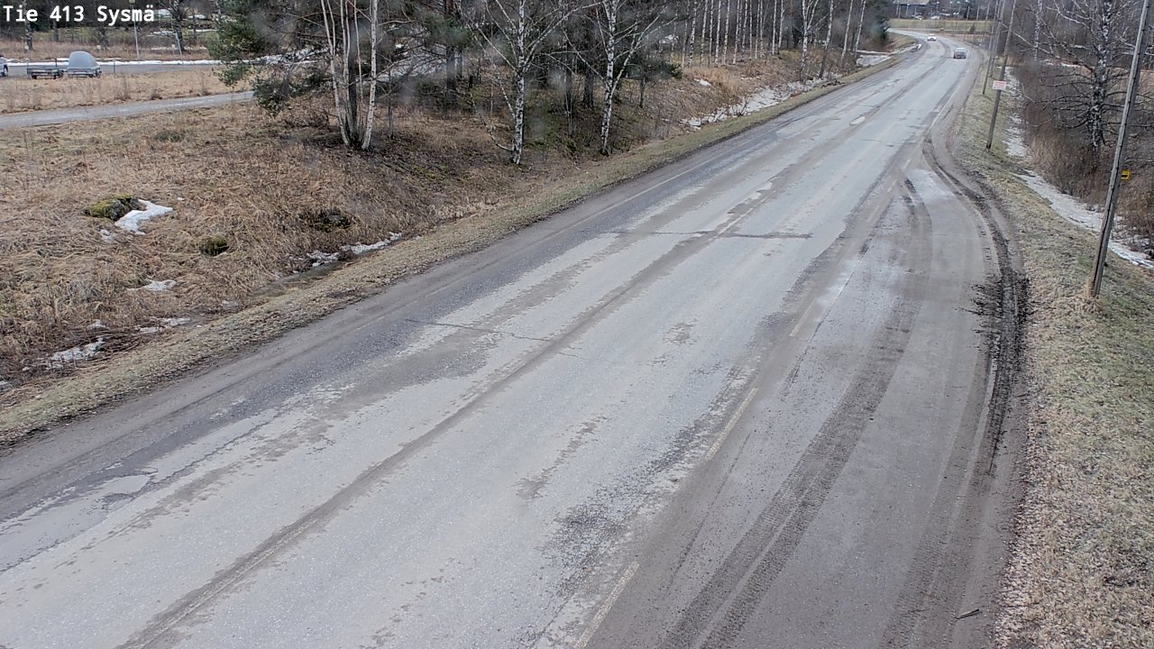 Weather Camera Image Road 413 Sysmä, Sysmä, Päijät-Häme
