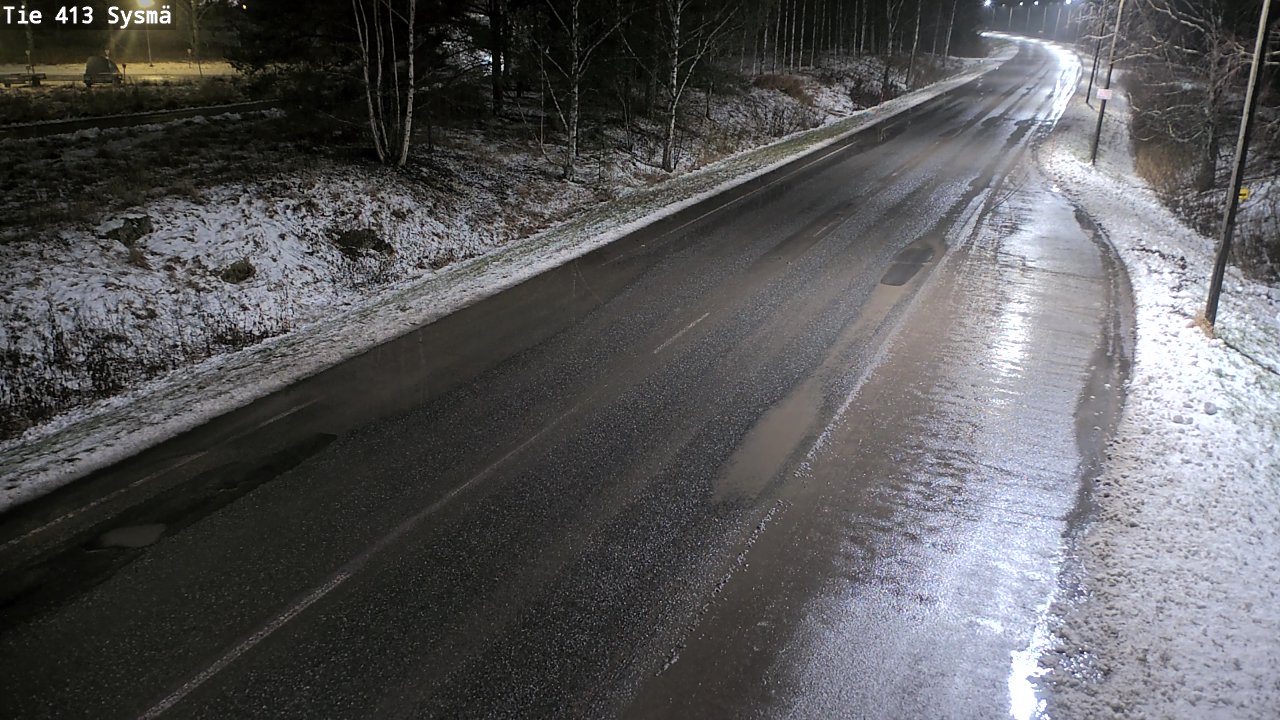 Weather Camera Image Väg 413 Sysmä, Sysmä, Päijät-Häme