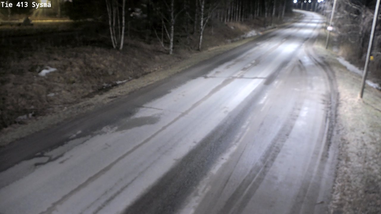 Weather Camera Image Road 413 Sysmä, Sysmä, Päijät-Häme