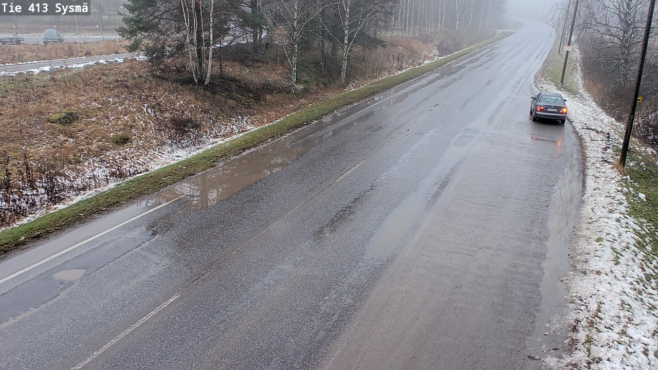 Weather Camera Image Väg 413 Sysmä, Sysmä, Päijät-Häme