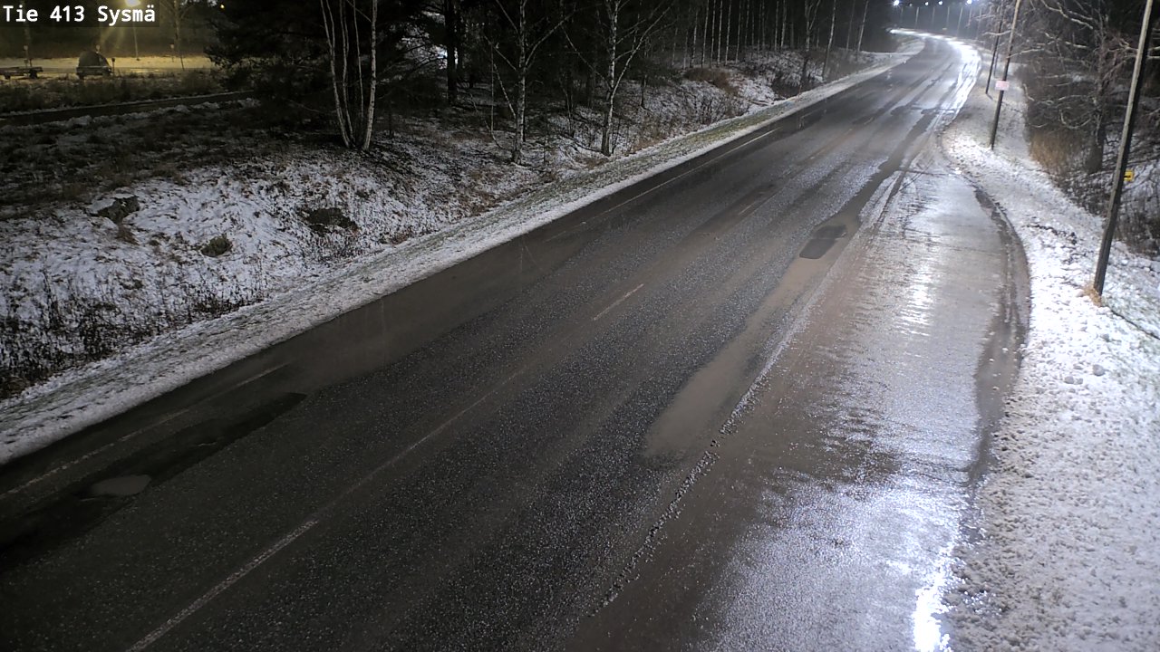 Weather Camera Image Väg 413 Sysmä, Sysmä, Päijät-Häme