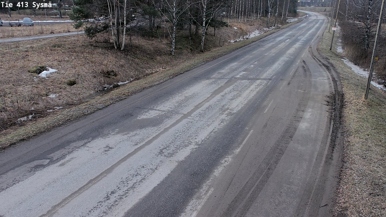 Weather Camera Image Road 413 Sysmä, Sysmä, Päijät-Häme