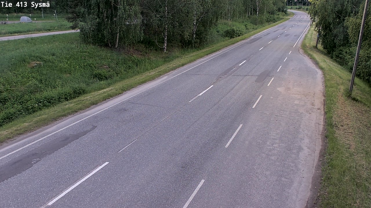 Weather Camera Image Väg 413 Sysmä, Sysmä, Päijät-Häme