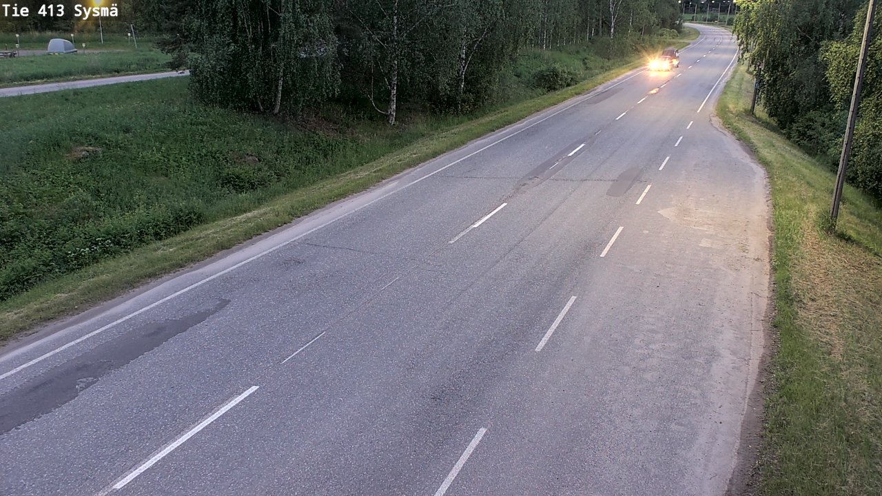 Weather Camera Image Väg 413 Sysmä, Sysmä, Päijät-Häme