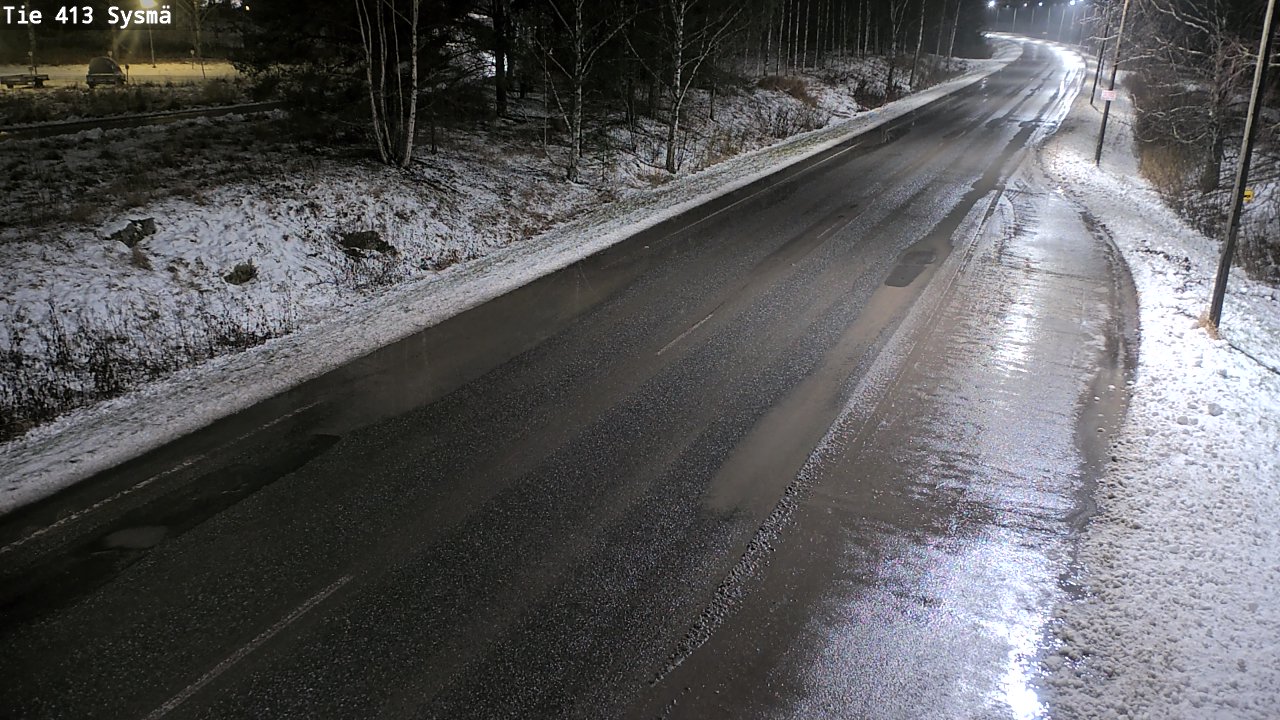 Weather Camera Image Väg 413 Sysmä, Sysmä, Päijät-Häme