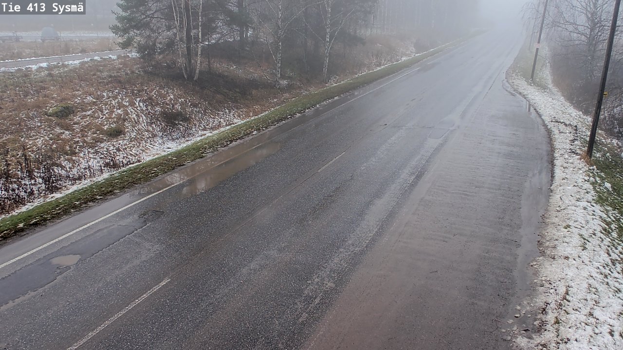 Weather Camera Image Väg 413 Sysmä, Sysmä, Päijät-Häme
