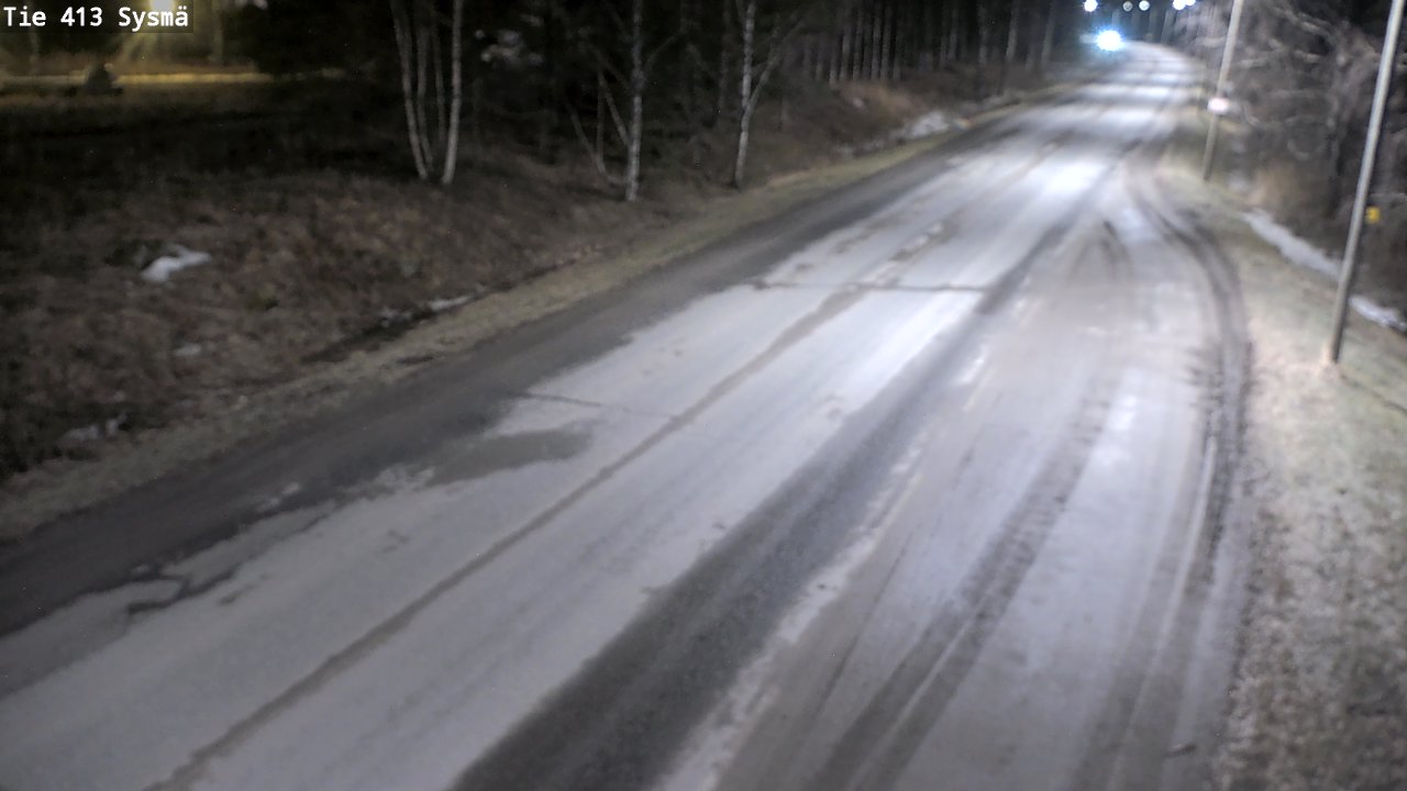 Weather Camera Image Road 413 Sysmä, Sysmä, Päijät-Häme