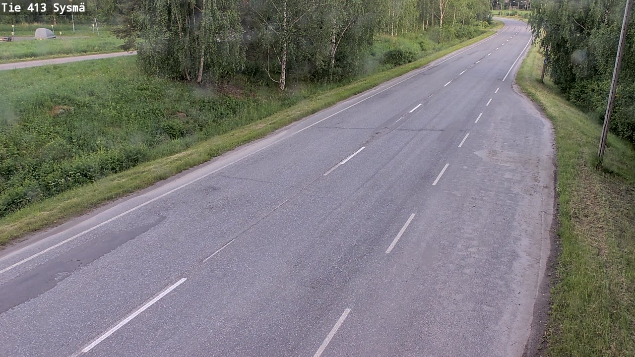 Weather Camera Image Väg 413 Sysmä, Sysmä, Päijät-Häme