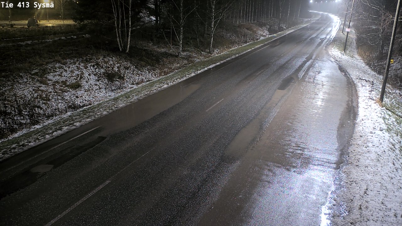 Weather Camera Image Väg 413 Sysmä, Sysmä, Päijät-Häme