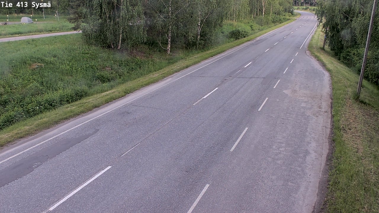 Weather Camera Image Väg 413 Sysmä, Sysmä, Päijät-Häme