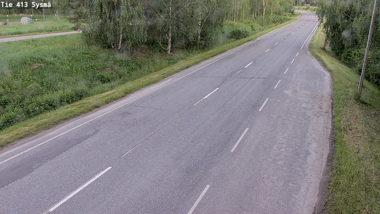 Weather Camera Image Väg 413 Sysmä, Sysmä, Päijät-Häme